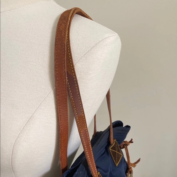 Dooney & Bourke Navy Blue Shoulder Bag - Picture 4 of 7